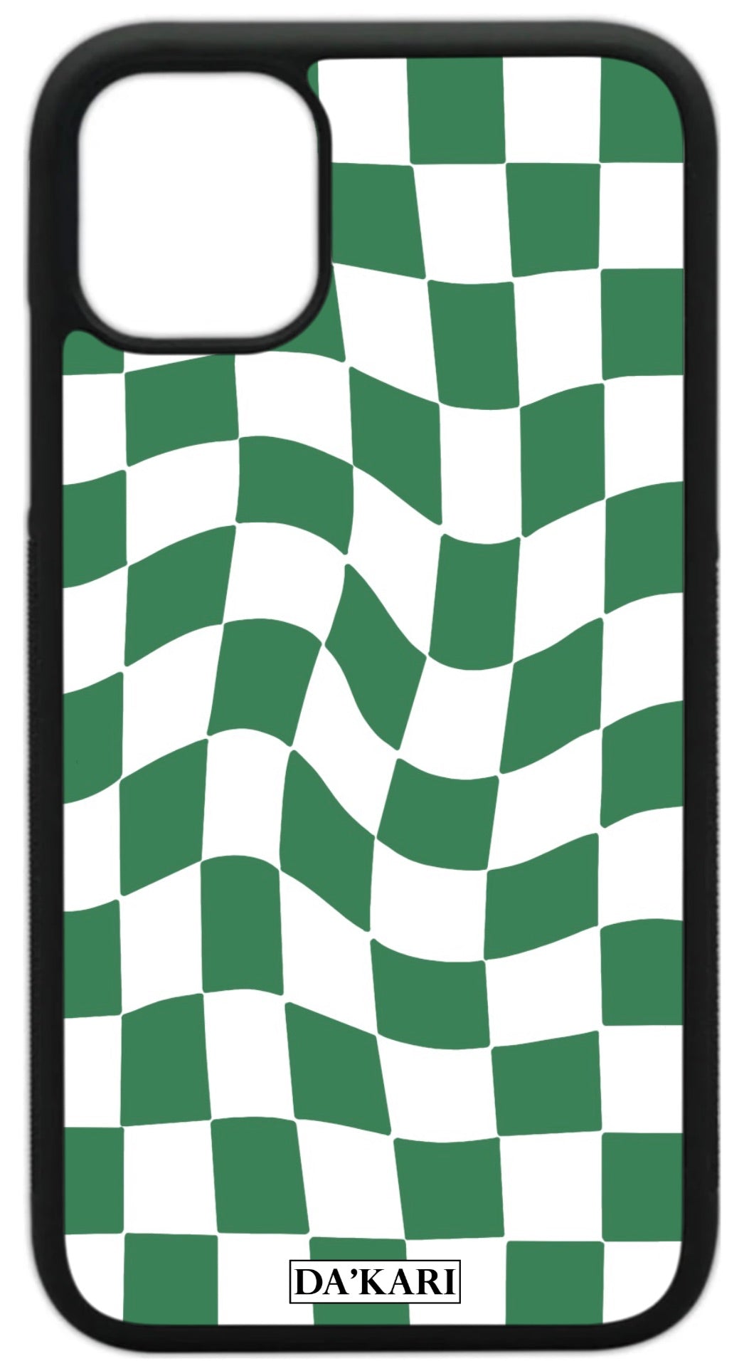 Dark Green Check Case