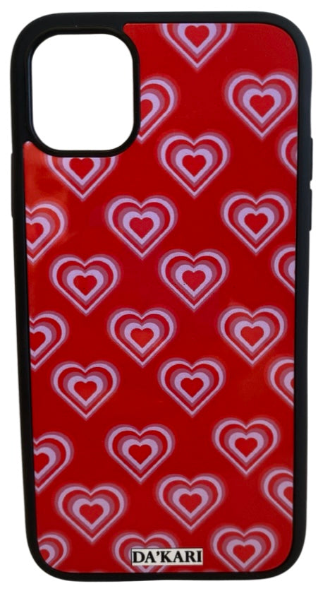 Mel Multi Hearts Case