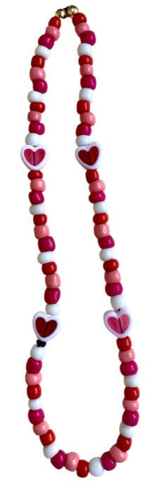 Hearts Phone Charm