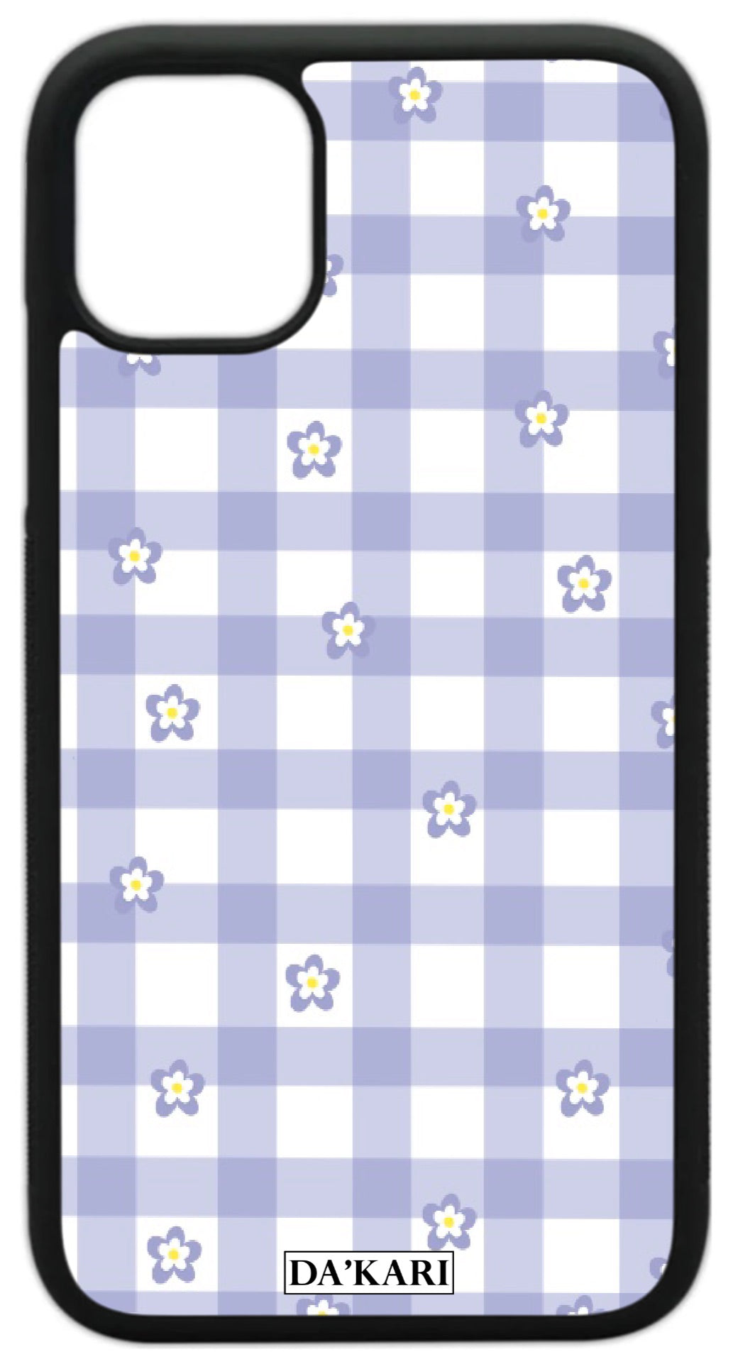 Lav Gingham Case